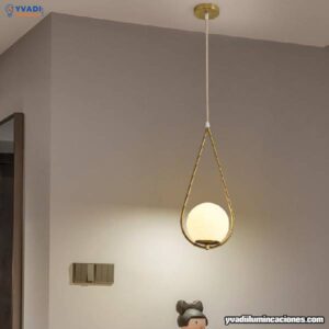 Lampara Colgante Salma Linea Golden