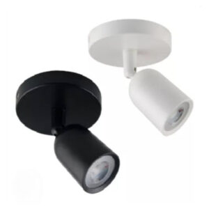 Aplique GU10 Blanco - Negro