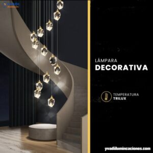 Luminaria Colgante Doble Altura 4