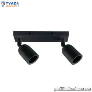 Aplique Led Doble Base Rectangular